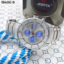RELOJ JOEFOX PLATA DOBLE/HORA HOMBRE 1943G-9 My Store