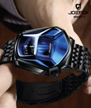 BND451 RELOJ JOEFOX  HORA GIRATORIA  METAL HOMBRE